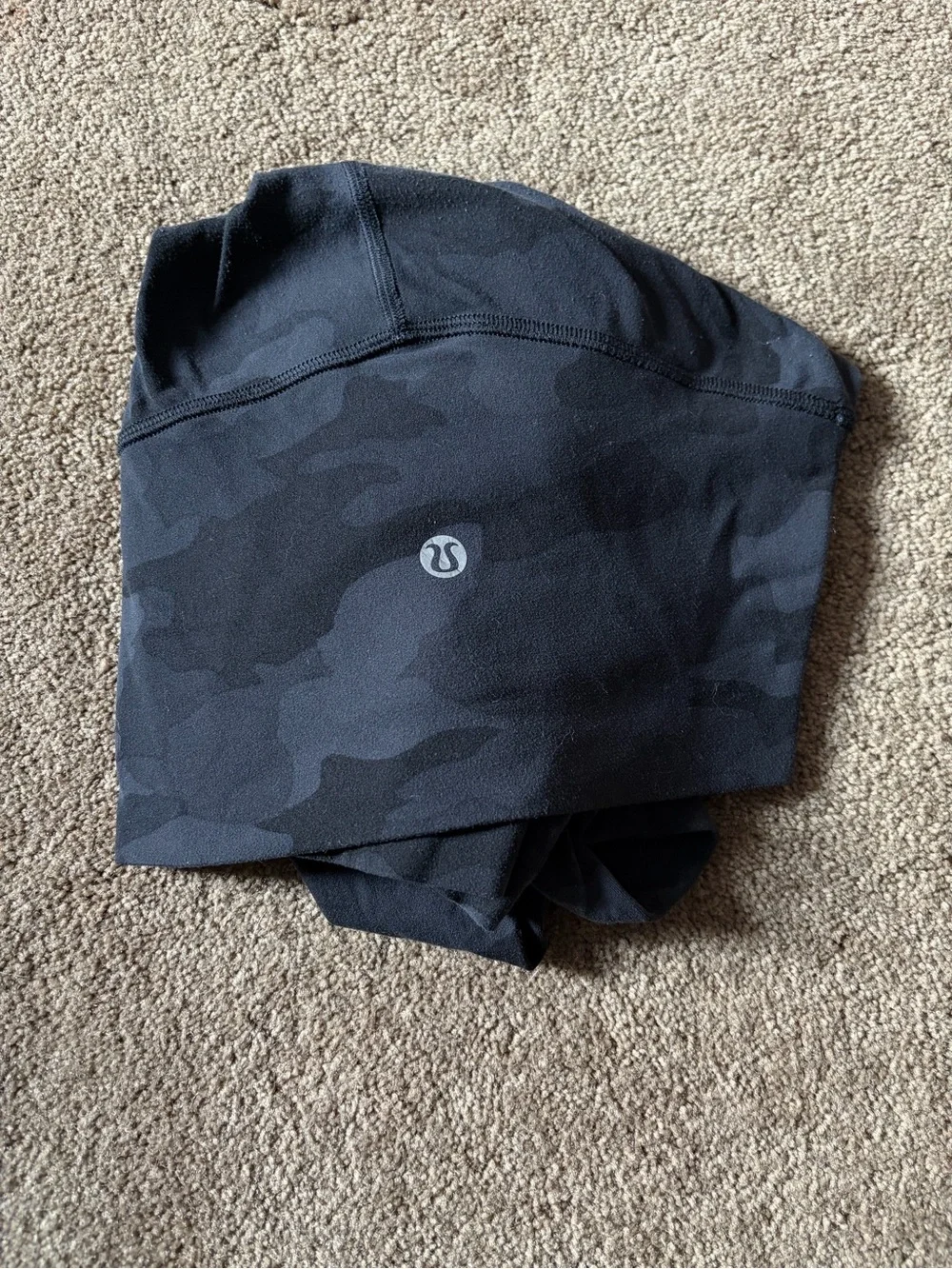 lululemon athletica Black Camo High-Rise Leggings